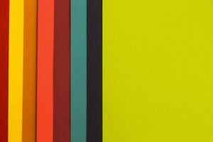 Yellow, black, green, and red wallpaper
